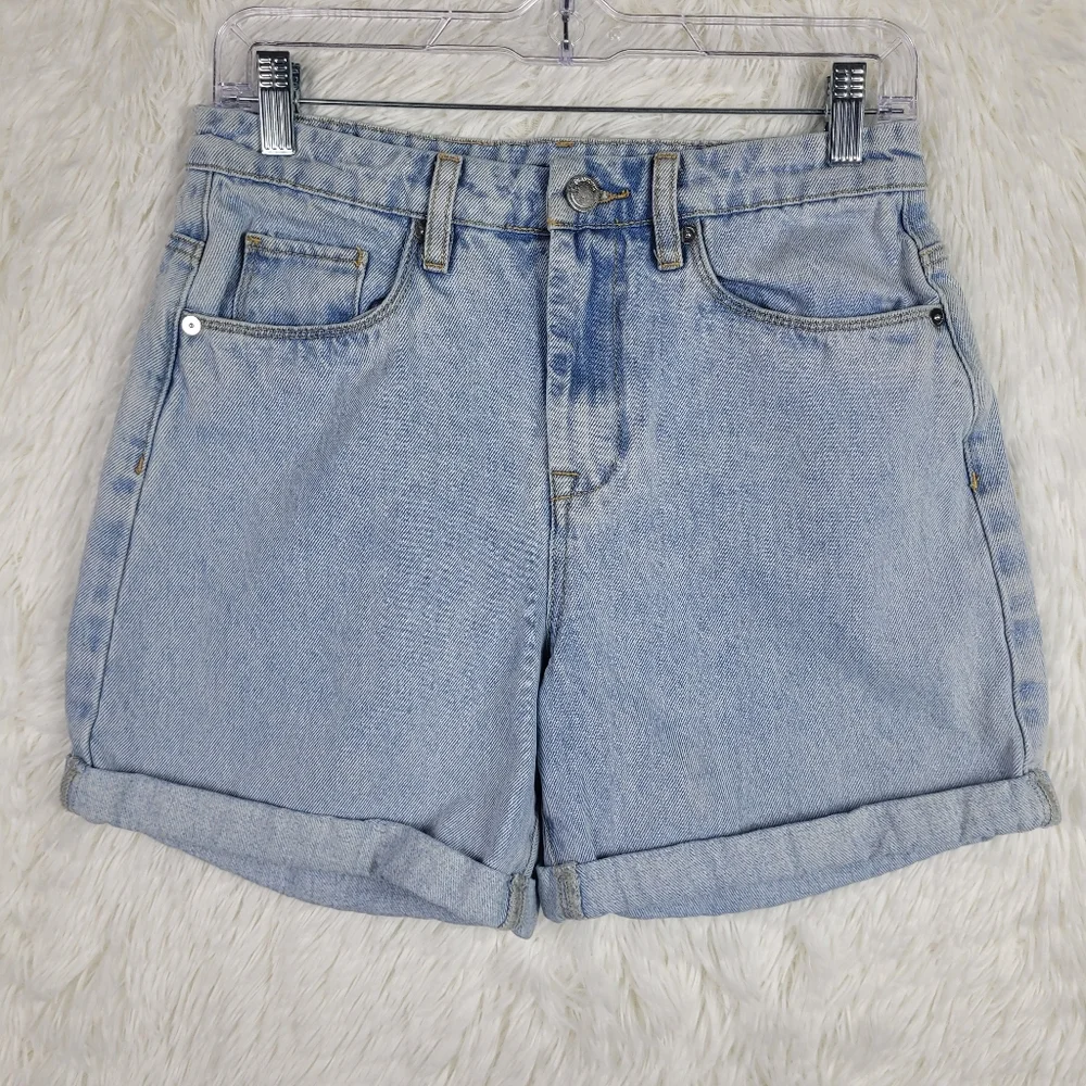 Light Blue Denim Women's‎ Shorts